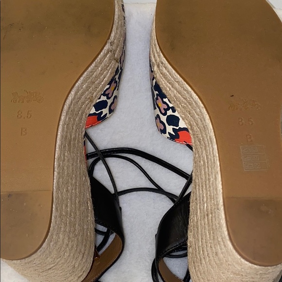 Coach Wedges size 8.5 - Picture 7 of 8